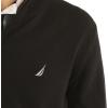 image:imageNautica Mens Nautica Mens Quarterzip SweaterLuxury Black