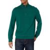 image:imageNautica Mens Nautica Mens Quarterzip SweaterTidal Green