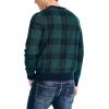image:imageNautica Mens Nautica Navtech Plaid Jacquard Crewneck SweaterNavy Seas
