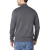 image:imageNautica Mens QuarterZip SweaterCharcoal Heather