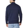 image:imageNautica Mens QuarterZip SweaterNavy