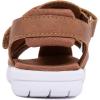 image:imageNautica Toddler Sandals  ClosedToe Athletic Summer Shoes for Boys amp Girls with Adjustable Straps Perfect for Active Play Toddler amp Little Kid SizesTan White
