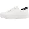 image:imageNautica Womens LaceUp Platform Fashion Sneakers  LowTop Casual Walking amp Tennis ShoesWhite Navyaraneta