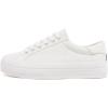 image:imageNautica Womens LaceUp Platform Fashion Sneakers  LowTop Casual Walking amp Tennis ShoesWhite Sky