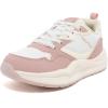 image:imageNautica Girls Sneakers Athletic Walking Shoes for Play and Everyday Wear Comfortable Casual Toddler and Youth Bungee and LaceUpBone Blush
