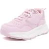 image:imageNautica Girls Sneakers Athletic Walking Shoes for Play and Everyday Wear Comfortable Casual Toddler and Youth Bungee and LaceUpPink Pearljanis