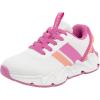 image:imageNautica Kids Running Sneakers  Comfortable Shoes for Boys and Girls  Sizes for Big amp Little Kids LaceUpBungee ManalapinWhite Fushia Peach