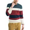 image:imageNautica Mens Nautica Sustainably Crafted Striped Textured Crewneck SweaterNautica Tan