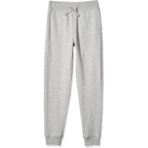 image:imageNautica Girls Fleece Sweatpants Functional Pockets Elastic Waistband amp Drawstring ClosureGrey Heather