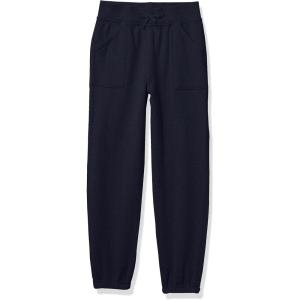image:imageNautica Girls SensoryFriendly Soft Fleece SweatpantsNavy