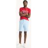 image:imageNautica Mens Cotton Twill Flat Front Chino ShortBlue Charm