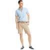 image:imageNautica Mens Cotton Twill Flat Front Chino ShortNew Khaki