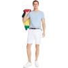 image:imageNautica Mens Cotton Twill Flat Front Chino ShortOptic White