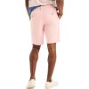 image:imageNautica Mens Cotton Twill Flat Front Chino ShortPale Orchid