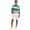 image:imageNautica Mens Cotton Twill Flat Front Chino ShortPale Orchid