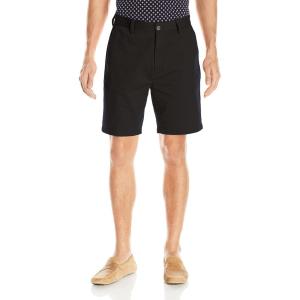image:imageNautica Mens Cotton Twill Flat Front Chino ShortTrue Black 2