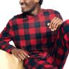image:imageNautica Mens Nautica Waffle Buffalo Plaid Pajama Pant SetNautica Red