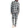 image:imageNautica Mens Nautica Waffle Buffalo Plaid Pajama Pant SetStorm Grey