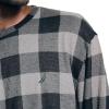 image:imageNautica Mens Nautica Waffle Buffalo Plaid Pajama Pant SetStorm Grey