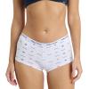 image:imageNautica Womens Cotton Boyshort Underwear Set 5PackMd Heather GreyBrixton BlueBlushedTerra StoneBlushed Flag