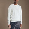 image:imageNautica Mens Nautica Sustainably Crafted Textured Crewneck SweaterGrey Heather