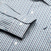 image:imageNAUTICA Slim Fit 100 Cotton Mens Dress Shirts Long Sleeve Wrinkle Resistant FormalBlue  Green Plaid