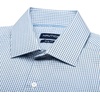 image:imageNAUTICA Slim Fit 100 Cotton Mens Dress Shirts Long Sleeve Wrinkle Resistant FormalBlue Check