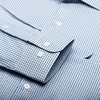 image:imageNAUTICA Slim Fit 100 Cotton Mens Dress Shirts Long Sleeve Wrinkle Resistant FormalBlue Check