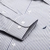 image:imageNAUTICA Slim Fit 100 Cotton Mens Dress Shirts Long Sleeve Wrinkle Resistant FormalBlue Mini Stripes