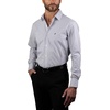 image:imageNAUTICA Slim Fit 100 Cotton Mens Dress Shirts Long Sleeve Wrinkle Resistant FormalBlue Mini Stripes