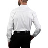 image:imageNAUTICA Slim Fit 100 Cotton Mens Dress Shirts Long Sleeve Wrinkle Resistant FormalWhite