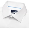 image:imageNAUTICA Slim Fit 100 Cotton Mens Dress Shirts Long Sleeve Wrinkle Resistant FormalWhite