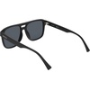 image:imageNautica Mens Sunglasses N918SP  Matte Black with Solid Smoke Polarized Lens