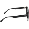 image:imageNautica Mens Sunglasses N918SP  Matte Black with Solid Smoke Polarized Lens