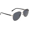 image:imageNautica mens N111sp Pilot SunglassesMatte Silver