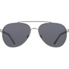 image:imageNautica mens N111sp Pilot SunglassesMatte Silver
