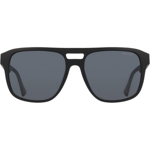 image:imageNautica Mens Sunglasses N918SP  Matte Black with Solid Smoke Polarized Lens