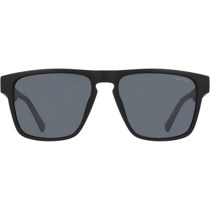 image:imageNautica Mens Sunglasses N920SP  Matte Black with Solid Smoke Polarized Lens
