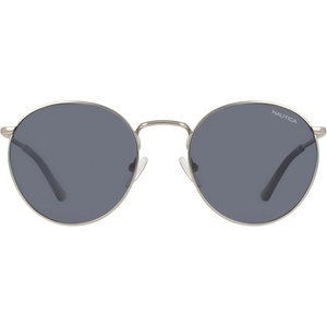image:imageNautica Unisex N110sp Round SunglassesMatte Silver