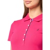 image:imageNautica Womens 5Button Short Sleeve Breathable 100 Cotton Polo ShirtAster Pink