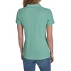 image:imageNautica Womens 5Button Short Sleeve Breathable 100 Cotton Polo ShirtCrme De Menthe
