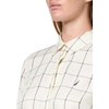 image:imageNautica Womens Button Front Long Sleeve Roll Tab ShirtIvory Multi