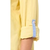 image:imageNautica Womens Button Front Long Sleeve Roll Tab ShirtSunshine