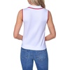 image:imageNautica Womens Crew Neck Solid Short Sleeve SweaterBright WhiteScarlet