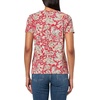 image:imageNautica Womens Solid VNeck Short Sleeve TShirtSamba Multi