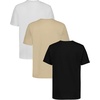 image:imageNautica Boys Short Sleeve Solid Crew Neck TShirt Multipack Soft Comfortable Relaxed FitBlackWhiteIrish Cream