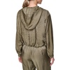 image:imageNautica Womens Solid Zipper Long Sleeve Hoodie SweatshirtBurnt Olive