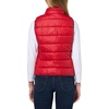 image:imageNautica Womens Zipup Sleeveless Puffer Vest JacketHaute Red