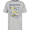 Shark Map Lt Grey Heather