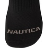 image:imageNautica Womens Ankle Socks  12 Pack Breathable Mesh Cushioned Low Cut Socks for Women  Gym Athletic Womens Socks 410BlackGrey